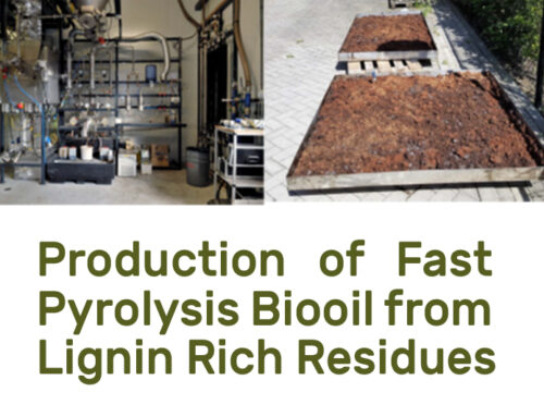 Production of Fast Pyrolysis Biooil from Lignin Rich Residues